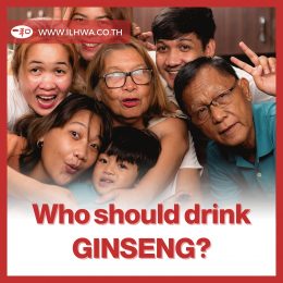 Who should drink GINSENG ?