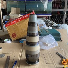 แจกันธรรมดาๆ มาประกอบเป็นโคมไฟตกแต่งบ้าน ด้วยขั้นตอนง่ายๆ