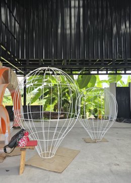 ผลิตโคมไฟตกแต่งร้านอาหาร บอลลูนยักษ์พิเศษ |  โดยเสถียรโคมไฟ