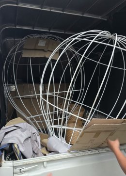 ผลิตโคมไฟตกแต่งร้านอาหาร บอลลูนยักษ์พิเศษ |  โดยเสถียรโคมไฟ