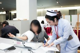 คลินิกการประกอบโรคศิลปะ สาขาการแพทย์แผนจีนหัวเฉียว ร่วมงานกิจกรรม “เบาหวาน รู้ทัน ป้องกันได้” ณ อาคารรัฐสภา