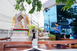 สืบสานคุณค่าวัฒนธรรมจีน คลินิกการแพทย์แผนจีนหัวเฉียว จัดพิธีไหว้สารทจีน (中元节) ประจำปี 2569