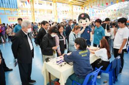 คลินิกการแพทย์แผนจีนหัวเฉียว ร่วมงาน คาราวานป่อเต็กตึ๊ง ปันความสุข ให้ชุมชน ครั้งที่ 4