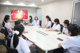 คลินิกการแพทย์แผนจีนหัวเฉียว จัดพิธีปฐมนิเทศนักศึกษาฝึกงาน คณะการแพทย์แผนจีน รุ่นที่ 17 มหาวิทยาลัยหัวเฉียวเฉลิมพระเกียรติ