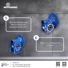 เลือกเกียร์ทดรอบ (Gear Reducer) ยังไงให้คุ้มค่า?