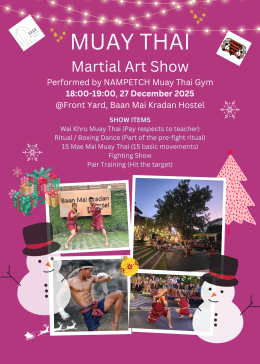 Muay Thai Class & Martial Art Show By Nampetch Muay Thai Gym