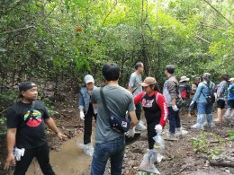 21, 24, 29 September 2020 at Thap Lan National Park in Prachin Buri  province to construct Check Dams and  make Artificial Salt Licks .