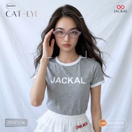 อัพเดทกรอบแว่นเข้าใหม่  กรอบแว่นทรง Cat eye รหัส 7037 | ร้านแว่นตา Jackalclub เชียงใหม่