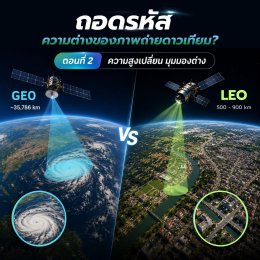 ตอนที่ 2 ถอดรหัสภาพถ่ายดาวเทียม