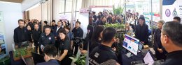 Earth Insights by Thaicom ร่วมกับ สอน. ร่วมออกบู๊ธแสดงแพลตฟอร์มติดตามร่องรอยการเผาไหม้ในไร่อ้อย ณ จังหวัดอุดรธานี