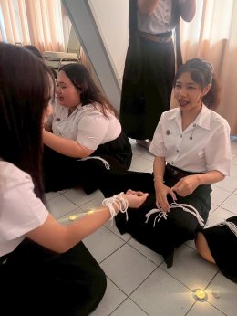 กิจกรรม "บายศรีสู่ขวัญ ฝากตัวเป็นศิษย์" ของสาขาวิชาการบัญชี
