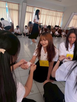 กิจกรรม "บายศรีสู่ขวัญ ฝากตัวเป็นศิษย์" ของสาขาวิชาการบัญชี