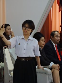 กิจกรรม "บายศรีสู่ขวัญ ฝากตัวเป็นศิษย์" ของสาขาวิชาการบัญชี