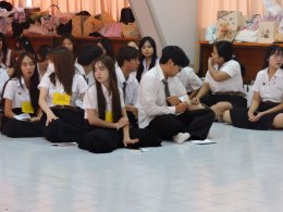 กิจกรรม "บายศรีสู่ขวัญ ฝากตัวเป็นศิษย์" ของสาขาวิชาการบัญชี