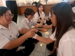 กิจกรรม "บายศรีสู่ขวัญ ฝากตัวเป็นศิษย์" ของสาขาวิชาการบัญชี
