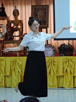 กิจกรรม "บายศรีสู่ขวัญ ฝากตัวเป็นศิษย์" ของสาขาวิชาการบัญชี