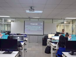 กิจกรรม "AI x BUSINESS: ใช้ AI ปลุกพลังในสายบริหารธุรกิจ"