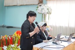 การบริการวิชาการสู่สังคม ภายใต้หัวข้อ "ขายเป็น เห็นกำไร บริหารอาชีพได้ด้วยตนเอง" ณ โรงเรียนฝึกอาชีพกรุงเทพมหานคร (หลวงพ่อทวีศักดิ์)