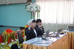 การบริการวิชาการสู่สังคม ภายใต้หัวข้อ "ขายเป็น เห็นกำไร บริหารอาชีพได้ด้วยตนเอง" ณ โรงเรียนฝึกอาชีพกรุงเทพมหานคร (หลวงพ่อทวีศักดิ์)