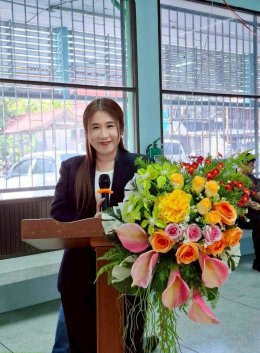 การบริการวิชาการสู่สังคม ภายใต้หัวข้อ "ขายเป็น เห็นกำไร บริหารอาชีพได้ด้วยตนเอง" ณ โรงเรียนฝึกอาชีพกรุงเทพมหานคร (หลวงพ่อทวีศักดิ์)