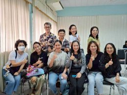 การบริการวิชาการสู่สังคม ภายใต้หัวข้อ "ขายเป็น เห็นกำไร บริหารอาชีพได้ด้วยตนเอง" ณ โรงเรียนฝึกอาชีพกรุงเทพมหานคร (หลวงพ่อทวีศักดิ์)