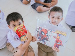 กิจกรรม สอนน้องพอเพียง ณ โรงเรียนวัดหนองมะค่า อำเภอโพธาราม จังหวัดราชบุรี