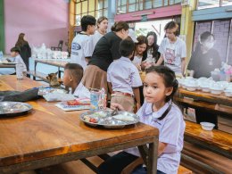 กิจกรรม สอนน้องพอเพียง ณ โรงเรียนวัดหนองมะค่า อำเภอโพธาราม จังหวัดราชบุรี