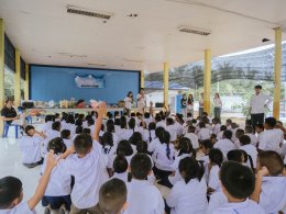 กิจกรรม สอนน้องพอเพียง ณ โรงเรียนวัดหนองมะค่า อำเภอโพธาราม จังหวัดราชบุรี