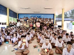 กิจกรรม สอนน้องพอเพียง ณ โรงเรียนวัดหนองมะค่า อำเภอโพธาราม จังหวัดราชบุรี