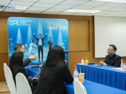 การต้อนรับคณะผู้บริหารจาก วิทยาลัยเทคโนโลโยีการจัดการเพชรเกษม