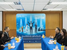 การต้อนรับคณะผู้บริหารจาก วิทยาลัยเทคโนโลโยีการจัดการเพชรเกษม