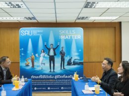 การต้อนรับคณะผู้บริหารจาก วิทยาลัยเทคโนโลโยีการจัดการเพชรเกษม