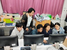 การอบรม "การประยุกต์ใช้ AI ในการทำธุรกิจและทำสื่ออย่างสร้างสรรค์"  โดยร่วมกับวัดอุดมรังสี เขตหนองแขม