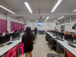 การอบรม "การประยุกต์ใช้ AI ในการทำธุรกิจและทำสื่ออย่างสร้างสรรค์"  โดยร่วมกับวัดอุดมรังสี เขตหนองแขม