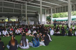 กิจกรรม "บริหารซ่า กีฬามันส์ สานสัมพันธ์รับน้องสู่ครอบครัวบริหาร" 