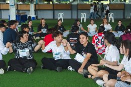 กิจกรรม "บริหารซ่า กีฬามันส์ สานสัมพันธ์รับน้องสู่ครอบครัวบริหาร" 