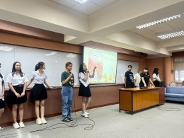 จัดสอบแข่งขันปฏิบัติการจัดโครงการฝึกอบรมสถานการณ์จริง สำหรับนักศึกษาระดับปริญญาตรี ภาคสมทบ รอบวันอาทิตย์ สาขาวิชาการจัดการทรัพยากรมนุษย์และสาขาวิชาการตลาดยุคดิจิทัล 