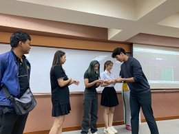 จัดสอบแข่งขันปฏิบัติการจัดโครงการฝึกอบรมสถานการณ์จริง สำหรับนักศึกษาระดับปริญญาตรี ภาคสมทบ รอบวันอาทิตย์ สาขาวิชาการจัดการทรัพยากรมนุษย์และสาขาวิชาการตลาดยุคดิจิทัล 