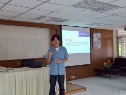 โครงการฝึกอบรม สำหรับนักศึกษาระดับปริญญาตรี สาขาวิชาการจัดการทรัพยากรมนุษย์และสาขาวิชาวิศวกรรมโยธา