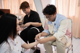 พิธีบายศรีสู่ขวัญ ของสาขาวิชาการจัดการ และสาขาวิชาการจัดการทรัพยากรมนุษย์
