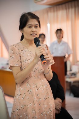 พิธีบายศรีสู่ขวัญ ของสาขาวิชาการจัดการ และสาขาวิชาการจัดการทรัพยากรมนุษย์