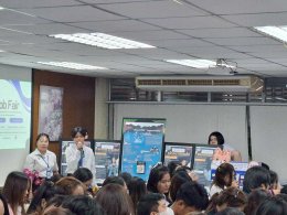 กิจกรรม Job Fair สำหรับนักศึกษาชั้นปีที่ 1 ภาคสมทบ 