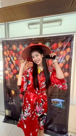 กิจกรรมร่วมกันออกแบบบูธวัฒนธรรมนานาชาติ 
