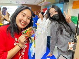 กิจกรรมร่วมกันออกแบบบูธวัฒนธรรมนานาชาติ 