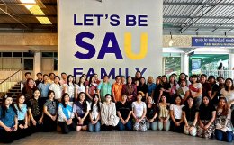 โครงการส่งเสริมศิลปวัฒนธรรมรณรงค์แต่งกายด้วยผ้าไทยบูรณาการร่วมกันกับการเรียนการสอน ปีการศึกษา 2569