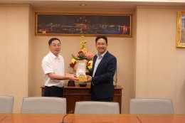 การต้อนรับทีมผู้บริหารระดับสูงจาก Fujian State-owned Assets Management Co.,Ltd. และ Fujian Human Resources Development Group Co.,Ltd. 