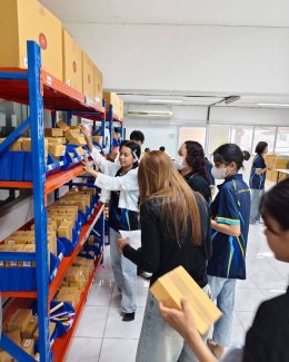 กิจกรรม Learning by Doing สาขาวิชาการจัดการโลจิสติกส์และซัพพลายเชน