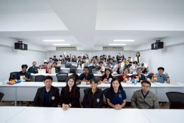 ประชาสัมพันธ์ หลักสูตรปริญญาโท ระบบการศึกษาทางไกลผ่านอินเทอร์เน็ต ให้กับนักศึกษาปริญญาตรีคณะวิศวกรรมศาสตร์ สาขาวิชาไฟฟ้า และสาขาวิชาโยธา