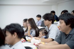 ประชาสัมพันธ์ หลักสูตรปริญญาโท ระบบการศึกษาทางไกลผ่านอินเทอร์เน็ต ให้กับนักศึกษาปริญญาตรีคณะวิศวกรรมศาสตร์ สาขาวิชาไฟฟ้า และสาขาวิชาโยธา