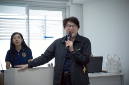 ประชาสัมพันธ์ หลักสูตรปริญญาโท ระบบการศึกษาทางไกลผ่านอินเทอร์เน็ต ให้กับนักศึกษาปริญญาตรีคณะวิศวกรรมศาสตร์ สาขาวิชาไฟฟ้า และสาขาวิชาโยธา